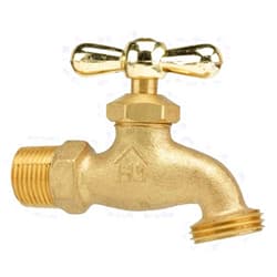 Homewerks Worldwide Homewerks VHBSTDF4B Hose Bibb, 0.75-Inch, Brass