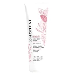 The Honest Company Hydrating Face + Body Lotion | Fast Absorbing, Naturally Derived, Hypoallergenic | Sweet Almond Nourish, 8.5 fl oz