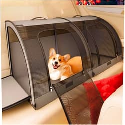 Generic Cat Travel Carrier, Portable Pet Crate for Indoor and Outdoor Use, Versatile Car Seat Kennel, Prevents Hair from Flying for Easy Outdoor Travel