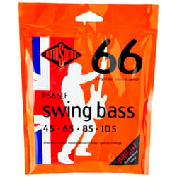 Rotosound RS66LF Swing Bass 66 Stainless Steel Bass Guitar Strings (45 65 85 105)