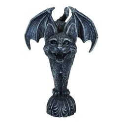 Ebros Gift Bizarre Gothic Bat Winged Vampire Tooth Cat Gargoyle Figurine 7