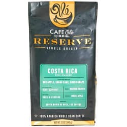 HEB CAFE Ole Reserve Costa Rica Whole Bean Coffee Single Origin by H‑E‑B