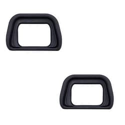 JJC 2-Pack Soft Viewfinder Eyecup Eyepiece Eye Cup for Sony A6300 A6100 A6000 NEX-6 NEX-7 Cameras and FDA-EV2S Electronic Viewfinder,Replaces Sony FDA-EP10 Eyecup Eyepiece