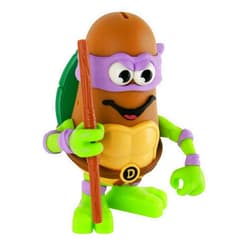 Super Impulse Poptaters Teenage Mutant Ninja Turtles - includes 1 character Leonardo (blue) or Donatello (purple),12 removable, interchangeable facial and body parts including 1 surprise Potato Head piece! Ages 8+