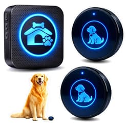 Yoiilifee Dog Door Bell (2026 Self-Illuminating Enhanced Touch) for Potty Training, Wireless Dog Doorbells to Go Outside, 1000 Feet Long Range, IP65 Waterproof, 60 Melodies & Adjustable Volume (2 Buttons)
