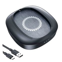 MEKASS Mouse Mover with Adjustable Interval Timer and Ultra-Silent Motor, Mouse Jiggler Simulates Real Mouse Movement, No Need Software, Mouse Jiggers for Keeping Computer Awake(Black)