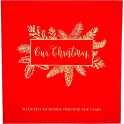 By Peter Pauper Press (Author) Our Christmas Keepsake Album - Memories Together Through The Years