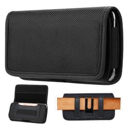 FZXSOGY Universal Horizontal Cell Phone Holster Case with Belt Clip for Mobile Phone - XXL