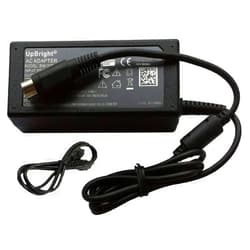 UpBright 4Pin 24V AC/DC Adapter Compatible with Biamp Systems devio CR-1 CR-1C CR-1T CR1 SCR-20 SCR-25 Conference Hub Qualtek ATS065T-P240 QADA-65-24-1442-01 DC24V 2.5A 2.71A Power Supply Cord Charger
