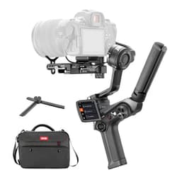 ZHIYUN Weebill 2 SE, 3-Axis Handheld Gimbal Stabilizer for DSLR Mirrorless Cameras for Sony Nikon Canon Panasonic Lumix BMPPC 6K, Double Tripod, Foldable Full-Color Touchscreen