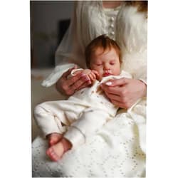 Anano Reborn Newborn Baby Girl Dolls Full Body Silicone Soft 20 Inch Real Lifelike Waterproof Baby Dolls That Look Real Looking Sleeping Baby Doll Alive Reborn Toddlers Girl