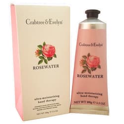 Crabtree & Evelyn Ultra-Moisturising Hand Therapy, Rosewater, 3.5 oz