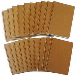 YUREE Spiral Notebook A5/Softcover Spiral Journal Lined, Wide Ruled Pages, 50 Sheets (100 Pages), 8.45