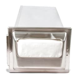 San Jamar H2001 Stainless Steel in-Counter Fullfold Classic Napkin Dispenser, 750 Plus Capacity, 7
