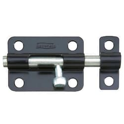 National Hardware N151-522 V834 Barrel Bolt in Black,3 Inch