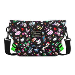 Tokidoki Crossbody Bag with Adjustable Strap Messenger Bag Cute Casual Satchel Shoulder Bag College Office Briefcase