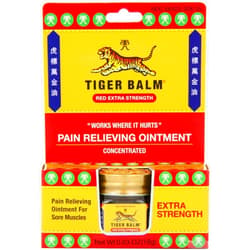 Tiger Balm Pain Relieving Ointment, Extra Strength, 0.63 Ounces (Pack of 3)