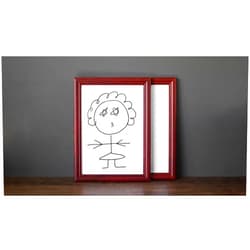 blue-ther Picto Transpo Magic Tricks Magician Stage Party Gimmick Props Illusion Mentalism Funny Drawing Switch Places Frame Magia