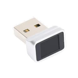 Dpofirs Mini USB Fingerprint Reader for Windows 10 7 8, Portable Security Key Biometric Fingerprint Scanner, 360° Touch Speedy Matching Security Key for 1Password Keeper Dashlane KeePass