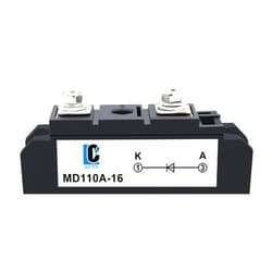 LCLCTC Solar Diode Anti-Reverse One Way Diode MD 110A(100Amp)-16;Use Voltage Range:AC < 400VAC ;DC 3-1000V;Used in photovoltaics, Solar Energy, Automotive Panels 12V 24V 48V (MD 110A-16)
