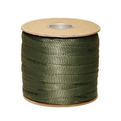 DeepRoot ArborTie Tree Straps for Staking and Guying, Flexible Tree Support Straps, Versatile Tree Rope, Tree Ties For Street Trees, Orchards, and Landscape Trees, 500’ Roll, Olive (AT 5G)