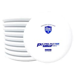 Discmania P2 Disc Golf Putter – Disc Golf Putter Pack – Flex 2 P2 Disc Golf Putter with Stable Disc Flight, Practice Putter Pack (Colors May Vary) (10 Pack)