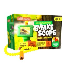 Little Experimenter Borescope Snake Camera with Light for Kids, Learning & Educational Activities, Science Toys Gifts for 4+ Year Old, Stocking Stuffers, Best STEM Toy Birthday Gift for Boys & Girls Ages 4 5-7+ Year Old