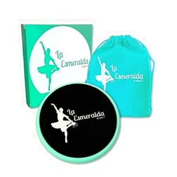 La Esmeralda Ballet turning board for dancers, ice skaters, gymnasts etc Helps improve turns, balance, spotting, stability and much more. Made with thick EVA Foam.