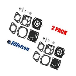 Generic RK-23HS XL98 2 Pack New Tillotson Carburetor Repair KIT for HOMELITE Husky