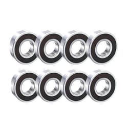QZspeed Z QINGZHENG 608-2RS Ball Bearings,Skateboard Bearings 8x22x7mm,ABEC-9, 8 pcs