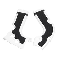 BFENG Motorcycles Frame Guard Motorcross Compatible with CRF250R CRF450R CRF 250 R CRF 450 R 250R 450R 2013 2014 2015 2016 Frame Protection(White Black)