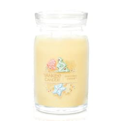 Yankee Candle Christmas Cookie Scented, Signature 20oz Large Jar 2-Wick Candle, Over 60 Hours of Burn Time, Holiday Festive Candle, Ideal for Holiday Gifting, Home Decor, Vanilla Butter Scent