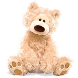GUND Philbin Classic Teddy Bear, Premium Stuffed Animal for Ages 1 and Up, Beige, 12”