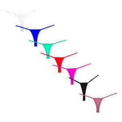 JAXFSTK Mini Bikini Micro G-String Women's Sexy Lowe Rise Adjustable Thong Fashion Tanga Lingerie Underwear