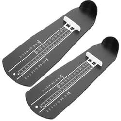 CIMAXIC 2pcs Shoe Sizer Tool Shoe Conversion Chart Foot Measuring Device Mens Shoe Feet Measuring Ruler Shoe Measuring Devices Shoe Ruler Foot Sizer Measuring Device Adults UK Plastic