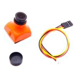SpeedyFPV 700TVL Mini FPV Camera 1/3 CCD 2.8MM NTSC 26x26mm (Orange)