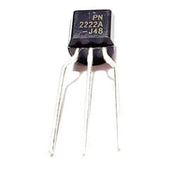 Juried Engineering ON Semiconductor/Fairchild PN2222A PN2222 2222 NPN, 40 V, 300 MHz, 625 mW, 1 A, 300 hFE Epitaxial Silicon Bipolar Transistors (Pack of 5)