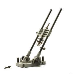 Kings County Tools Kings County Tool Portable Drill Guide Jig | Convert Hand Drill to Drill Press | Bore Up To 45-Degree Angles | 3/8-Inch Shaft and Chuck | 5-Degree Increments | Depth Stop Included
