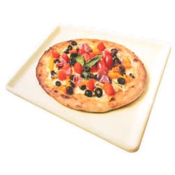Trabo BMAXI Porous Naturcook with Recipes Handmade Tray, Off-White