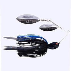 U.S.A. Bass Tackle U.S.A BASS TACKLE Apache Attack Spinnerbait Largemouth Smallmouth Spotted Bass Premium Fishing Bait Handtied Skirt Custom Blades Heavy Duty Hook