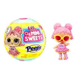 L.O.L. Surprise! LOL Surprise Loves Mini Sweets - Peeps Fluff Chick with Collectible Doll, 7 Surprises, Spring Easter Theme, Peeps Limited Edition Small Doll - Great Toy Gift for Girls Age 4+