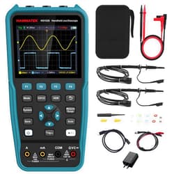 HANMATEK 3 in 1 Handheld Oscilloscope Multimeter 100Mhz Waveform Generator Oscilloscope with 2 Channels 3.5