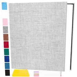 Zesthouse Photo Album Self Adhesive Pages, 60 Pages Magnetic Scrapbook Albums with Sticky Page, Photos Album Holds 8x10 & 5X7 & 4x6 & 6x8 & 3x5, Large Picture Book Ideal Gift for Family Wedding Baby