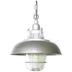 ZXKYZR8 Chrome Pendant Light Industrial Nautical Barn Chandelier Rusty Iron Craft Metal Cage Classic Ceiling Lamp with Adjustable Chain, E27 Bulb Base for Kitchen Island Pub Hallway Club