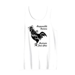BDSM Tzzs Responsible Owners - Femdom Cock Cage Male Chastity Tank Top
