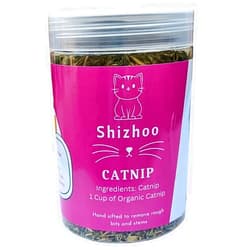 Shizhoo 100% Natural Catnip for Cats & Kittens Premium Organic Blend to Energize and Excite Cats, Safe for Cat Play, Training, Refillable Catnip Toys, Cat Tree and Cat Bed (1 Cup, 8 Ounces)