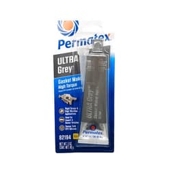 Permatex 82194 Ultra Grey Rigid High-Torque RTV Silicone Gasket Maker, Sensor Safe And Non-Corrosive, For High Torque And Vibration Resistant Applications, 3 oz