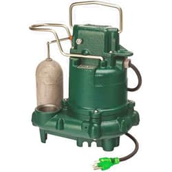 Zoeller M63 Premium Series 5 Year Warranty Mighty-Mate Submersible Sump Pump, 1/3 Hp