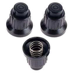 RecDec 3 Pack AAA Battery Push Button Igniter Caps Replacement Ignitor Switch Cap Knob with Spring for Blackstone Propane Heater BBQ Griddle Table Gas Grill Fire Pit Spark Generator