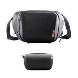 PGYTECH OneGo Solo V2 10LCamera Sling Bag+Tech Accessories Pouch Waterproof Small Electronics Organizer Bag for Sony/Canon/Nikon/DJI Mavic/Air/Mini/Tripod/Laptop